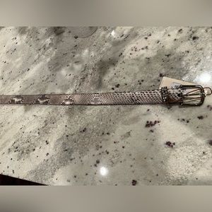 New Tecovas python belt size 34 Bryce boots